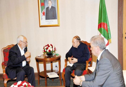 Les dessous de la visite de Ghannouchi en Algérie