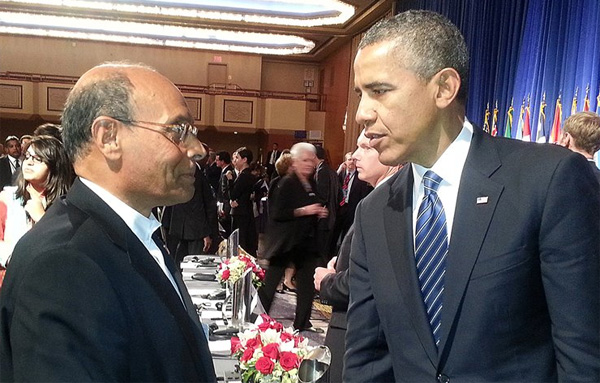 La visite polémique du président tunisien aux Etats-Unis