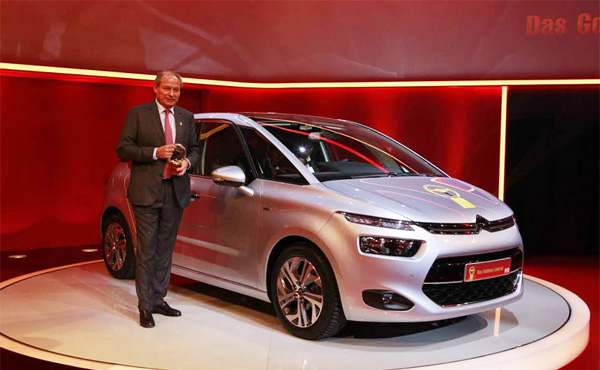 Citroën C4 Picasso élu Volant d'Or 2013