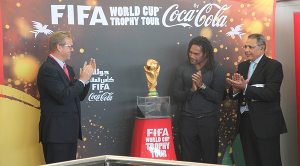 Coca-Cola ramène le Trophée de la Coupe du Monde de football FIFA TM en Tunisie