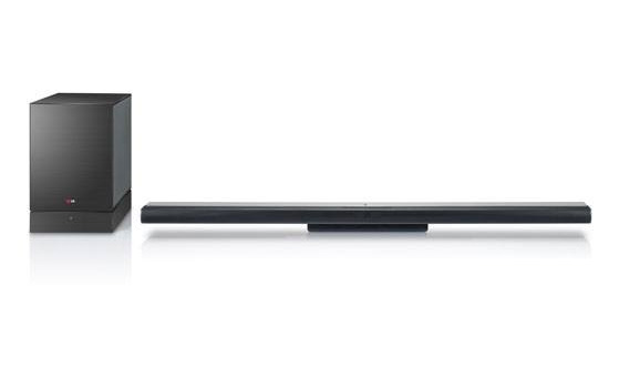 Nouvelle SoundPlate LAP340, le système d'enceinte TV ultra plat de LG
