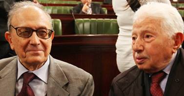 Tunisie - Moncef Marzouki rencontre Mustapha Filali et Ahmed Mestiri