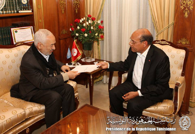 Marzouki charge Ghannouchi de sélectionner un candidat pour le poste de chef du gouvernement