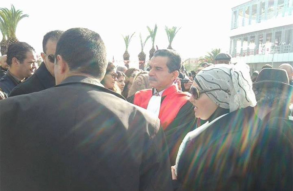Les juges et les avocats manifestent au Bardo pour l'indépendance de la justice (vidéo)