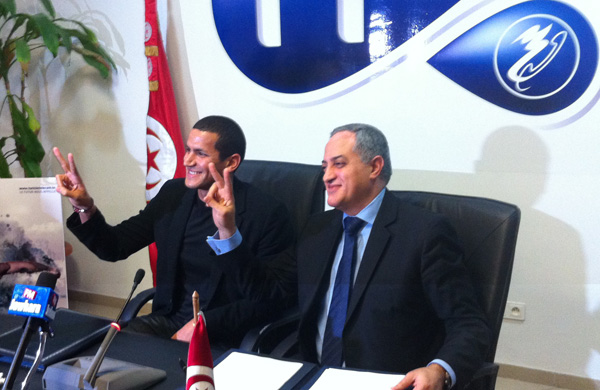 Tunisie Telecom et Oussama Mellouli: