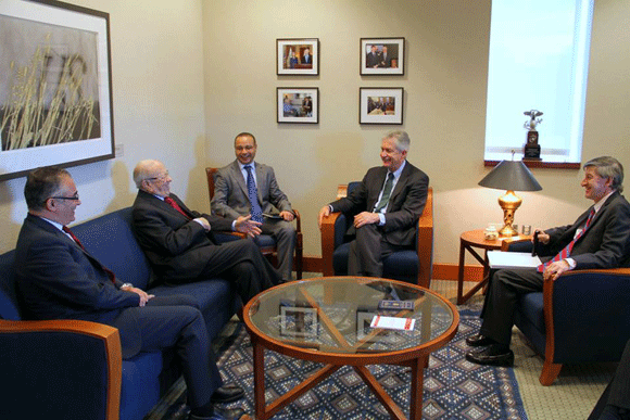 William Burns rencontre Béji Caïd Essebsi et Rached Ghannouchi