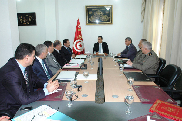 Tunisie - Mehdi Jomaâ préside sa première réunion sécuritaire