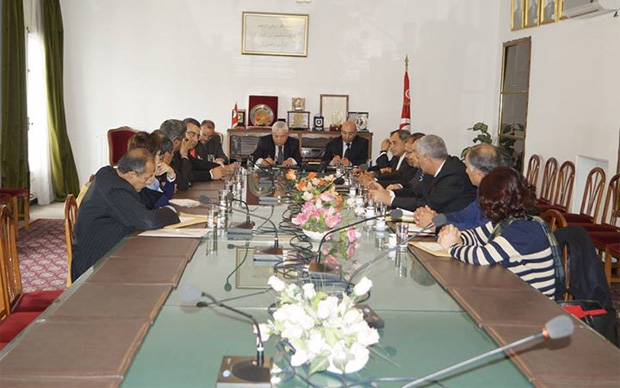 Tunisie - Hafedh Ben Salah rencontre une délégation de l'Ordre des avocats