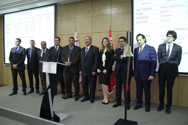 Tunisie - La cloche de la Bourse sonne la première cotation de Cellcom (Evertek)