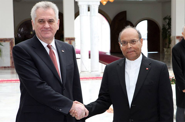 Le président de la République de Serbie entame sa visite d'amitié et de travail en Tunisie