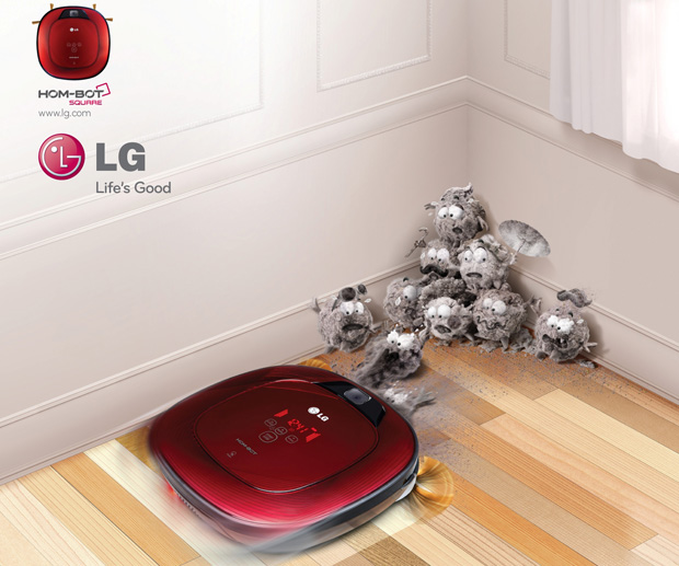 HOM BOT, l’aspirateur intelligent de LG