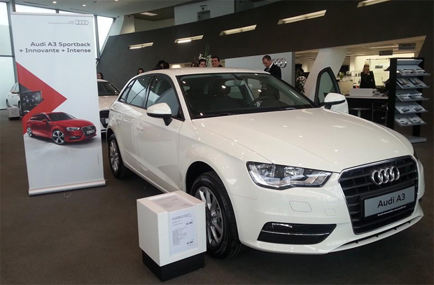 La nouvelle A3 disponible chez Ennakl Automobiles,  partir de 62.980 dinars TTC (Vidos)