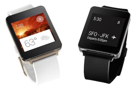 G Watch, la montre connectée et étanche de LG
