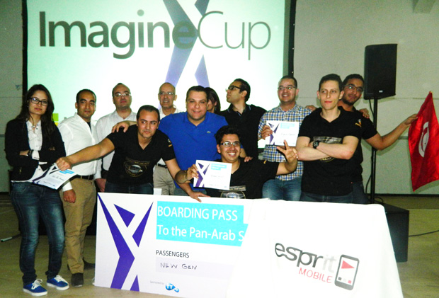 NewGen de ESPRIT, gagnante de l’édition 2014 d’Imagine Cup en Tunisie