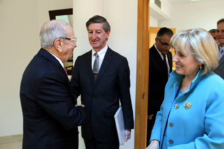 Anne Patterson rencontre Béji Caïd Essebsi