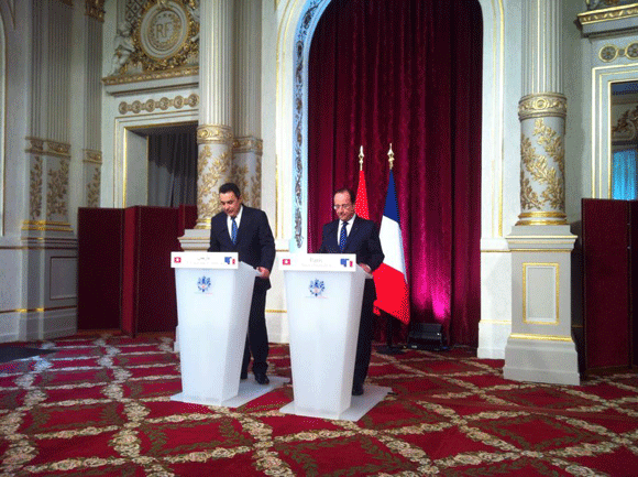 Hollande annonce : Conférence des amis de la Tunisie en septembre 2014 à Paris (Vidéo)