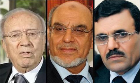 Sondage présidentielle : très légère hausse pour Caïd Essebsi, Jebali et Laârayedh