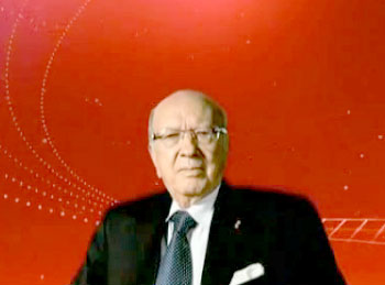 Béji Caïd Essebsi, mardi soir 20 mai, sur Nessma TV