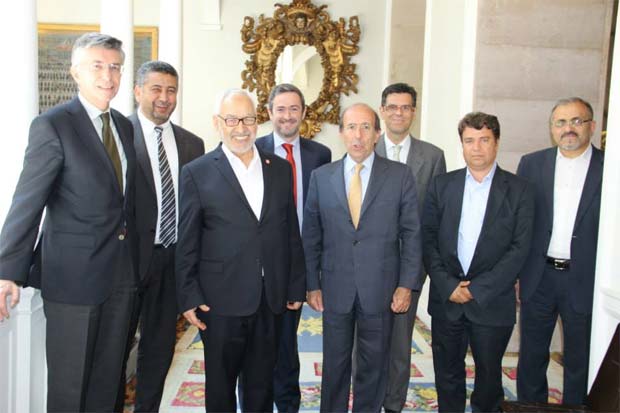 Tunisie – Rached Ghannouchi rencontre le ministre des Affaires étrangères espagnol
