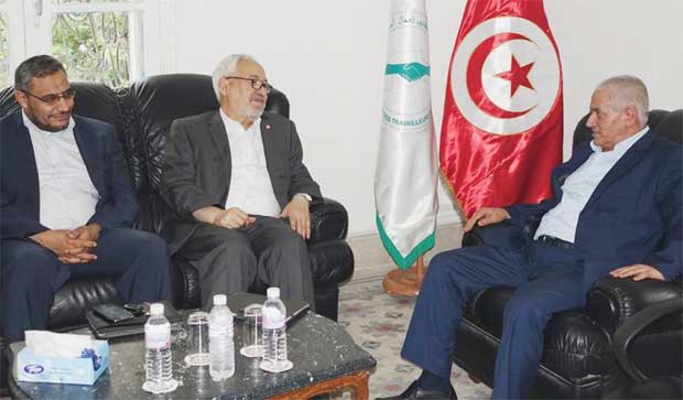 Tunisie – Rached Ghannouhi et Sahbi Atig rencontrent Houcine Abassi