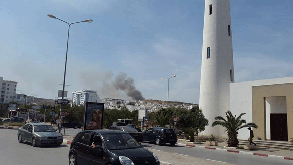 Le feu reprend à Ennahli