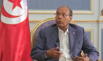 Moncef Marzouki : Les gens s'imaginent que je joue à la chochotte (Vidéo)