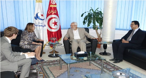 Laura Baeza à Rached Gahnnouchi: L'UE soutiendra le gouvernement issu des prochaines élections