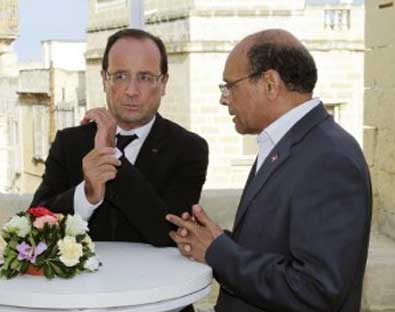 Communiqué tuniso-français après un entretien téléphonique entre Marzouki et Hollande