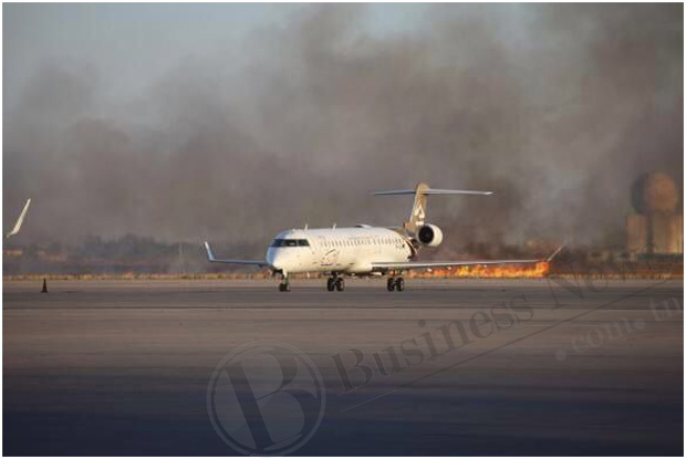 Reportage photos à l'aéroport international de Tripoli