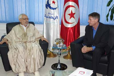 Rached Ghannouchi invité par le PNUD à contribuer dans un livre sur la transition démocratique en Tunisie