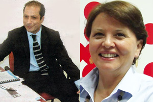 Ziad Milad et Najla Chaâr dans l'équipe de campagne de Mustapha Kamel Nabli