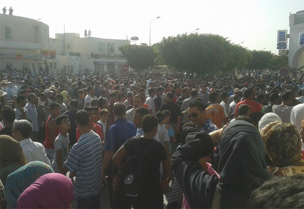 Une manifestation à Djerba contre la crise environnementale