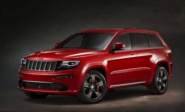 Mondial de Paris2014 : Jeep prsente sa srie limite Grand Cherokee SRT Red Vapor