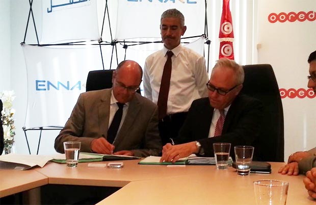 Tunisie - Signature dun partenariat en tlphonie entre Ooredoo et Ennakl Automobiles (vido)