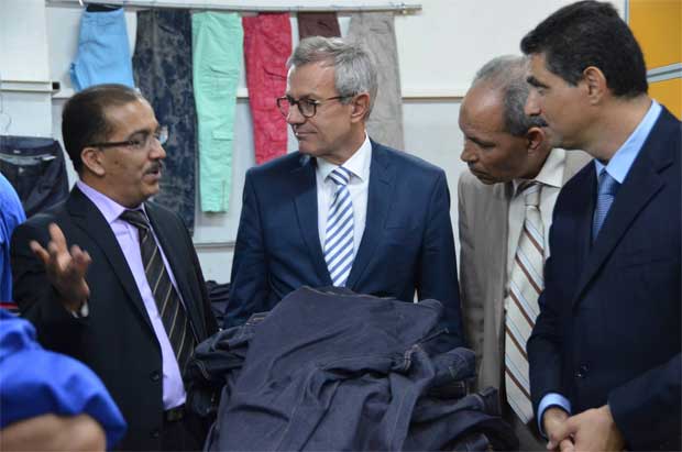 Tunisie - Cration d'un centre de formation des mtiers du textile  Ksar Hellal
