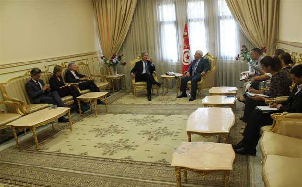 Tunisie - L’expérience constitutionnelle française au cœur d’une rencontre entre Hafedh Ben Salah et Jean-Louis Debré