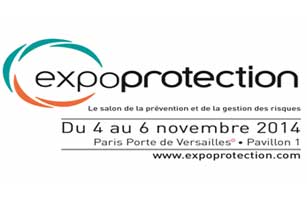 Expoprotection : Rendez-vous des acteurs de la prévention et de la gestion des risques, du 4 au 6 novembre 2014 à Paris Porte de Versailles