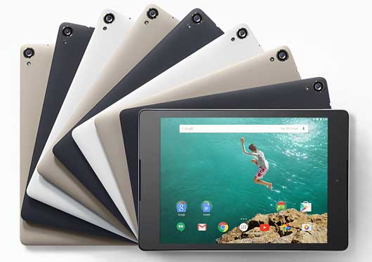 Nexus 9, la première tablette HTC sous Android Lollipop