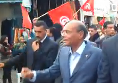 Les partisans de Marzouki recyclent les slogans de Ben Ali (vido)