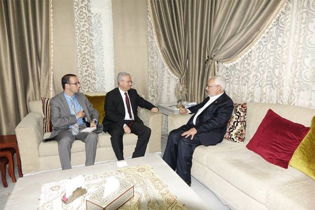 Tunisie - L’ambassadeur de Turquie félicite Rached Ghannouchi de la réussite des élections