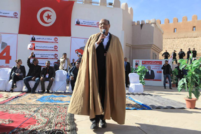 Encore des huées et des Dégage pour Marzouki à Gafsa (Vidéo)