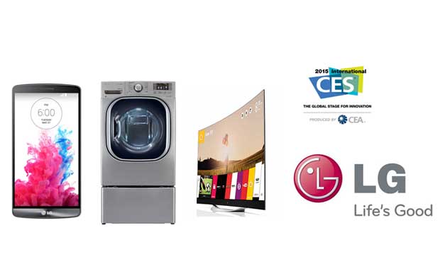 LG récompensée par 10 prix de l'innovation au CES 2015
