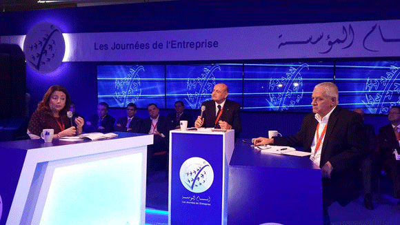 Journées de l'Entreprise: Le premier face à face Bouchamaoui-Abassi