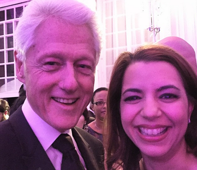 Amel Karboul et les selfies : c'est Bill Clinton qui s'y met