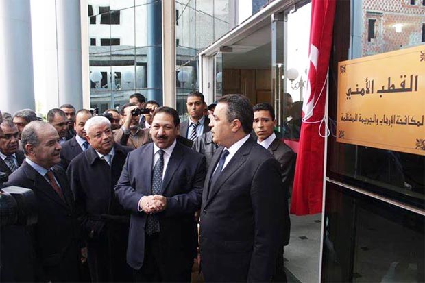 Mehdi Joma inaugure les ples judiciaire et scuritaire pour la lutte contre le terrorisme et le crime organis 