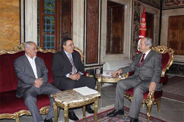 Tunisie - Les ngociations sociales au cur d'une rencontre entre Joma, Ennaceur et Abassi