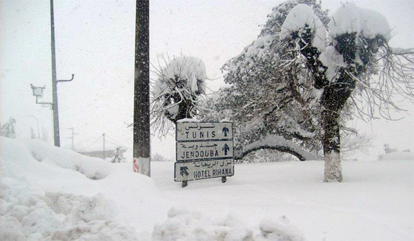 Tunisie - Plusieurs villes confrontes  la vague de froid et aux importantes chutes de neige