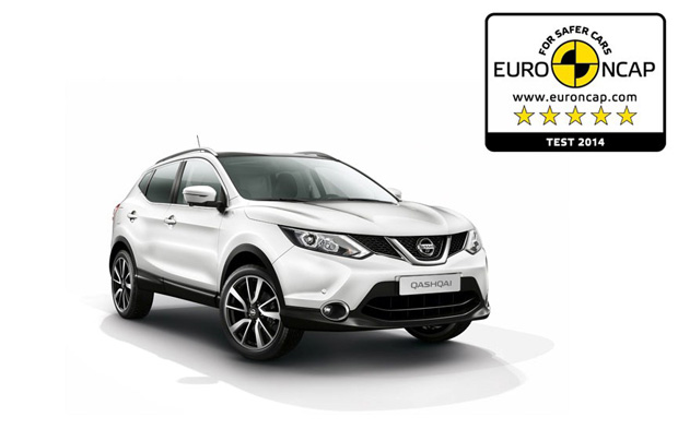 Nissan Qashqai, le véhicule le plus sûr de son segment, selon l'Euro-NCAP