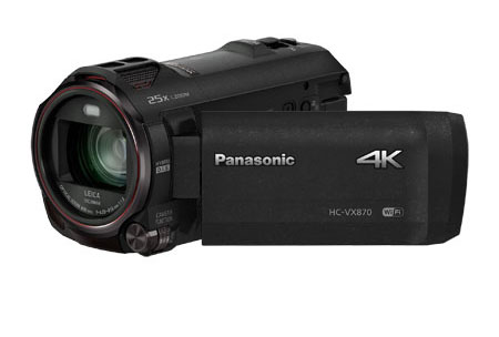 HC-WX970 et HC-VX870, les 2 nouveaux caméscopes Panasonic 4K Ultra HD avec la fonction HDR (vidéo)