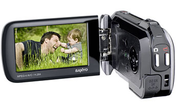 Les Xacti VPC-GH3 et VPC-CG21 de Sanyo, à chacun son caméscope